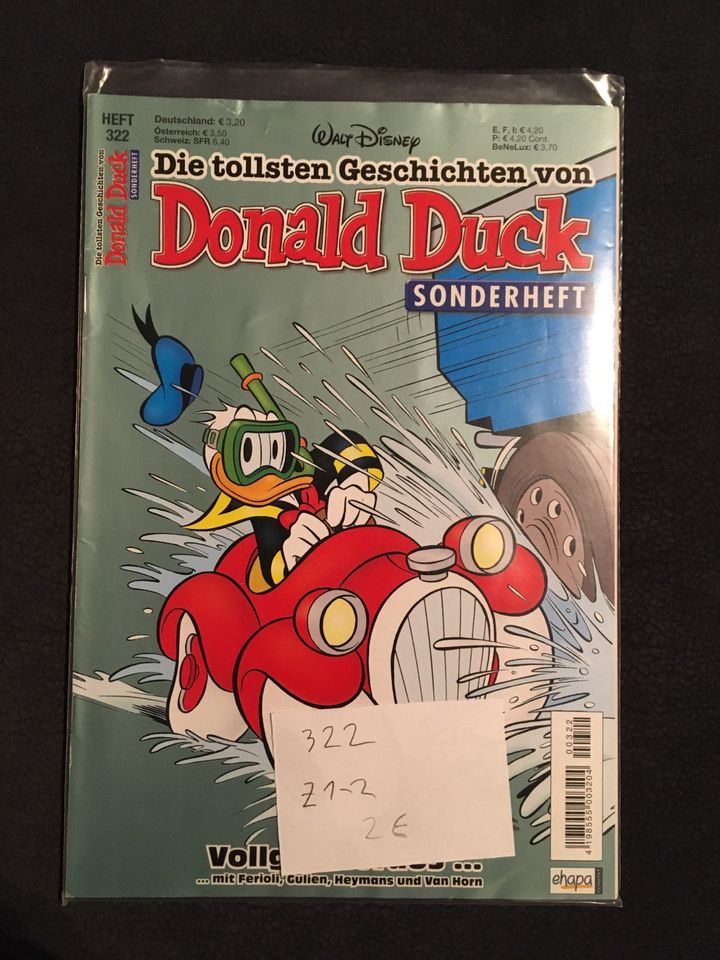 14 Donald Duck Sonderhefte von Nr 319 bis 427 in Mecklenbeck