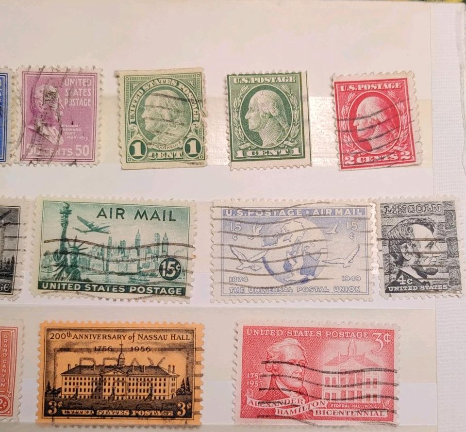 USA Briefmarken 40 in Aachen