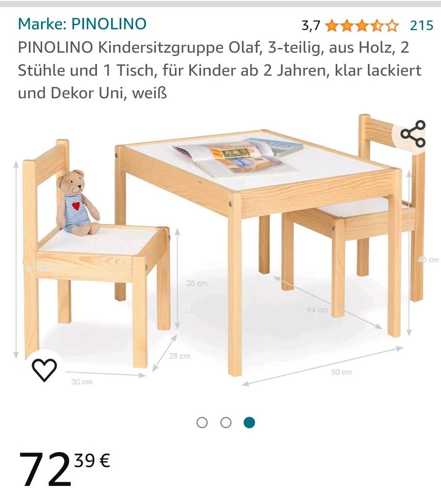 Pinolino kinder sitzgruppe in Hamburg