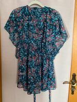 Sommerbluse, Bluse mit Blumen, blau, Größe 38 Bayern - Sandberg Vorschau