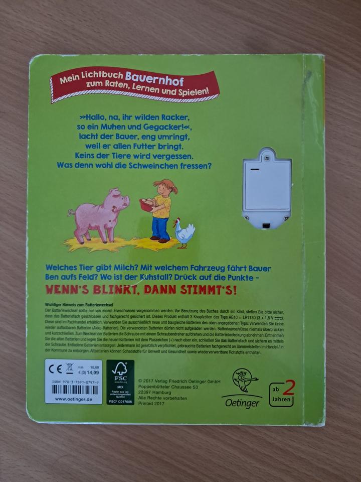 Wenn 's blinkt, Dann STIMMT s! Mein Lichtbuch Bauernhof (ab 2 J) in Stuttgart