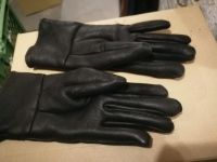 Neu! Schwarze Leder und Fell Handschuhe Berlin - Neukölln Vorschau