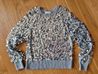 Michael Kors Pullover Pailletten Silber xs Rheinland-Pfalz - Kanzem Vorschau