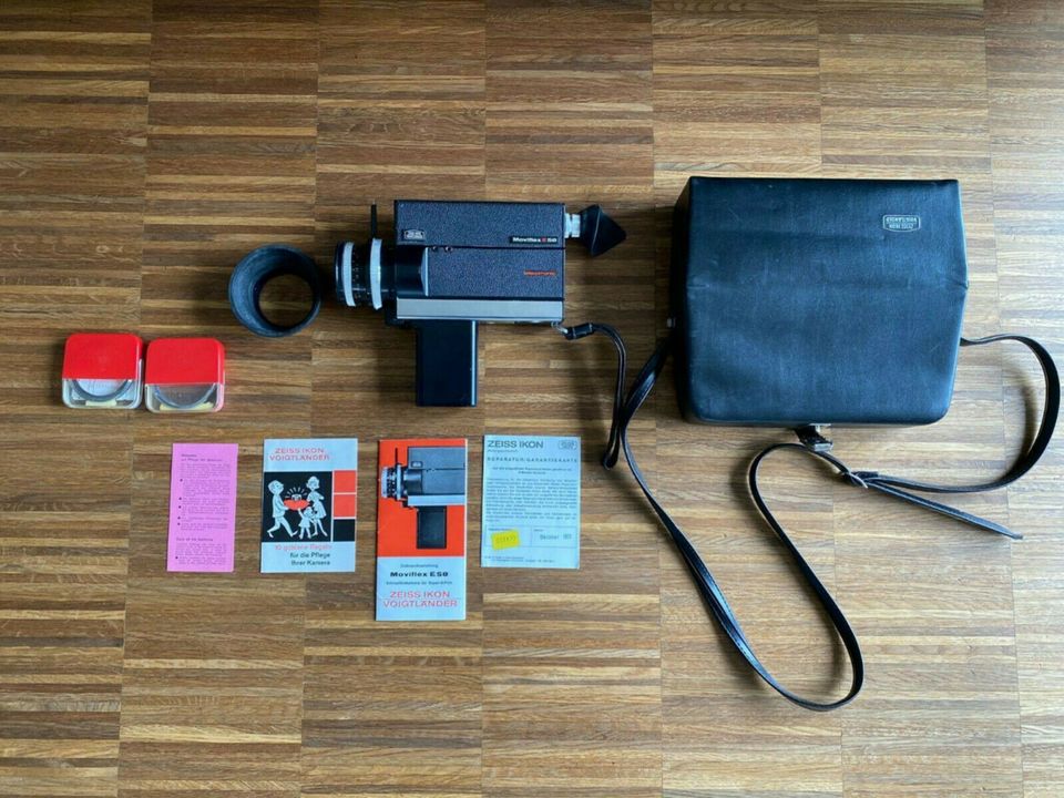 Voigtländer Moviflex ES8 Super-8-Film Schmalfilmkamera in Wolfschlugen