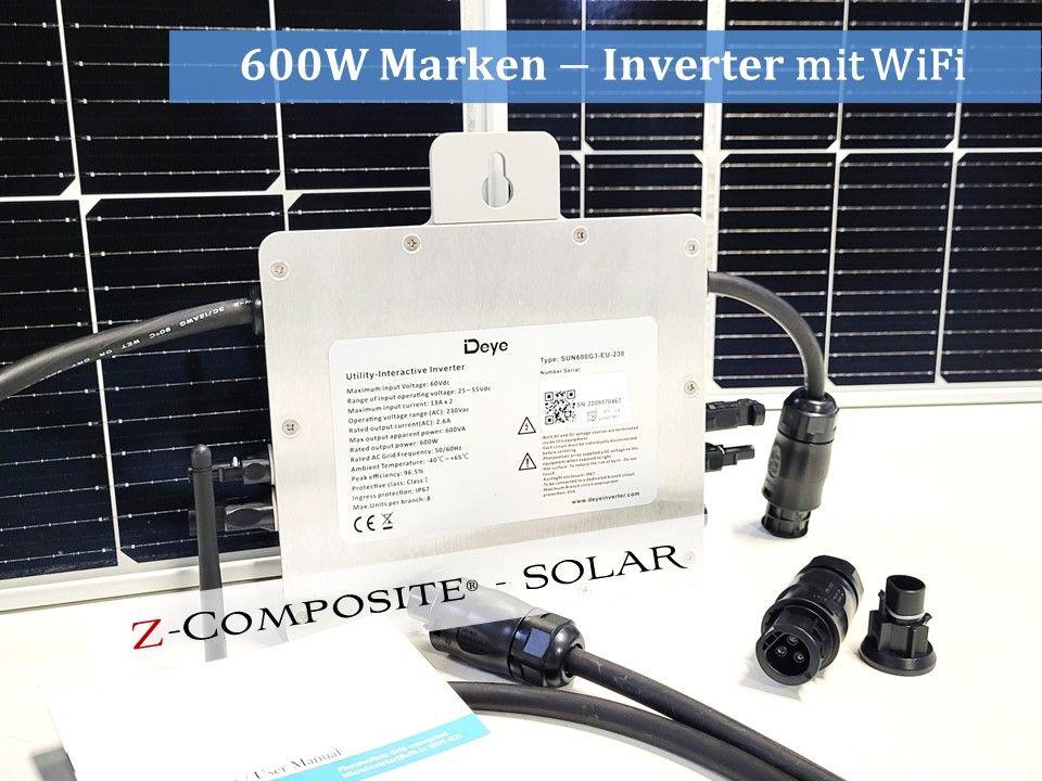 Deye SUN600G3-EU-230 Inverter Balkonkraftwerk Wechselrichter 230V in Hannover