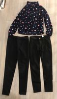 Mädchen Set Herbst 2 schwarze Jeans+1Fleece Jacke Gr152 Berlin - Hellersdorf Vorschau