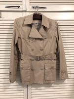 Jacke Übergang Damen Esprit 38 beige Trenchcoat kurz Gürtel Nordrhein-Westfalen - Willich Vorschau