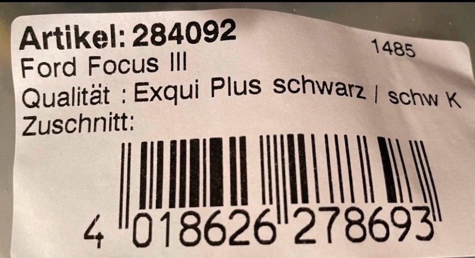 Fußmatten Ford Focus III neu in Köln