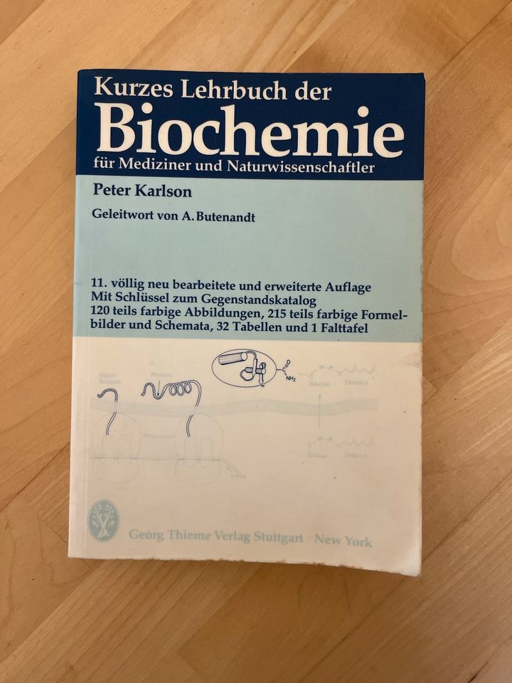 Lehrbuch der Biochemie in Kiel