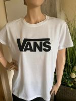 Vans Shirt Tshirt Sportshirt Gr: S- M weiß schwarze Aufschrift Thüringen - Camburg Vorschau