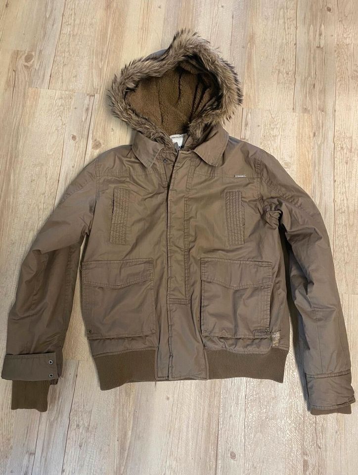 Garcia Winterjacke Herren Gr. L NEU Hazel Khaki in Coesfeld