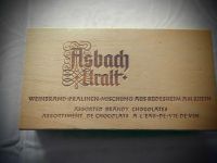 Asbach Uralt Pralinenschachtel aus Holz von 1983 Schleswig-Holstein - Nortorf Vorschau