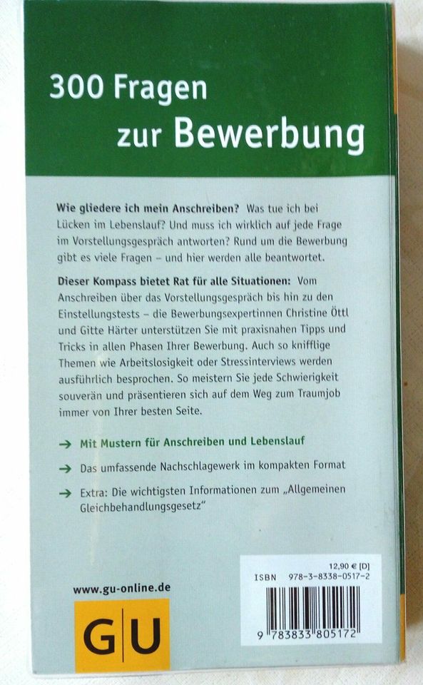 300 Fragen zur Bewerbung - von Christine Öttl & Gitte Härter in Wennigsen