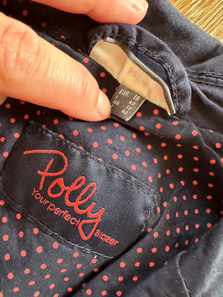 Blazer Sommerjacke Polly dunkelblau StreetOne 38 Business in Radeburg