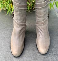 copo de nieve Vintage Lederstiefel Damen grau Gr.38 Bayern - Füssen Vorschau