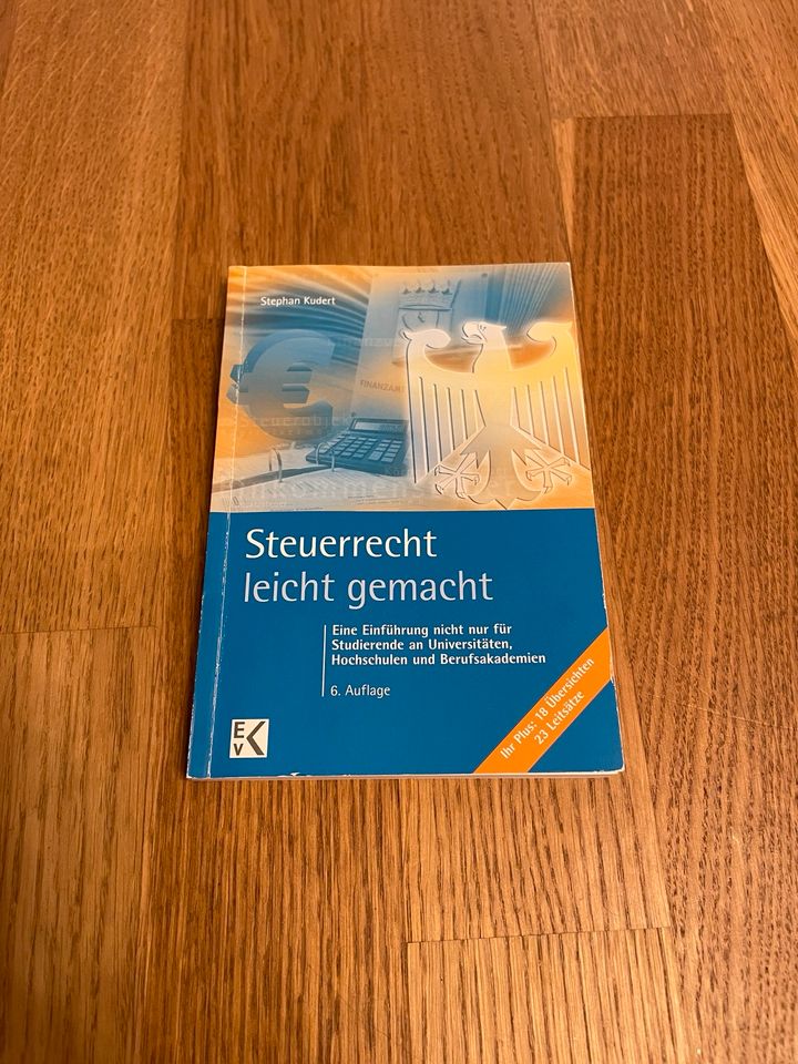 Steuerrecht leicht gemacht Buch - Kudert 6. Auflage in Frankfurt am Main