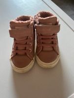 Gefütterte Kinder Schuhe Geox rosa 21 Hessen - Kirchhain Vorschau