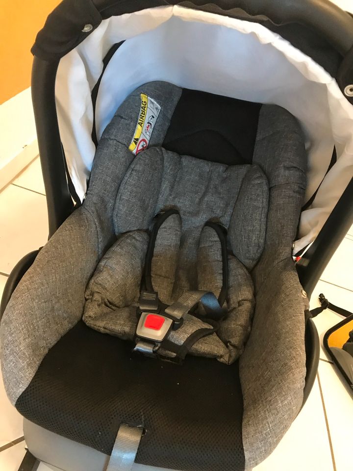 Babyschale mit isofix in Gründau