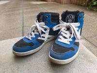 Schuhe Sneaker blau weiß schwarz 38 Sachsen - Pirna Vorschau