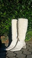 Stiefel Neu Winter Creme Weiss Blockabsatz 5 cm Chic Trendy Nordrhein-Westfalen - Düren Vorschau