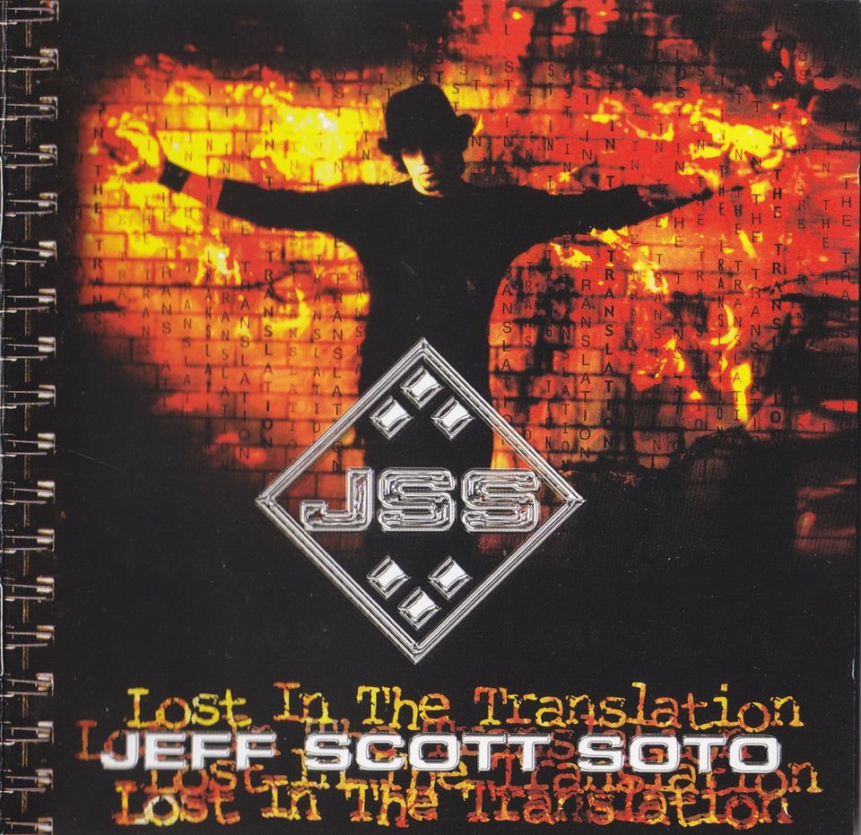 JEFF SCOTT SOTO " Lost in the translation " CD in Reichenau
