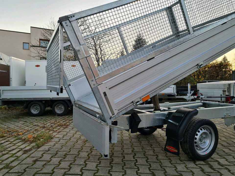 *Aktion* Böckmann Rückwärtskipper-Anhänger RK-AL 2514/15 1500kg in Dresden