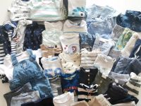 57 tlg Jungen Baby Erstausstattung 50-56 Sommer Paket Kleidung Berlin - Treptow Vorschau