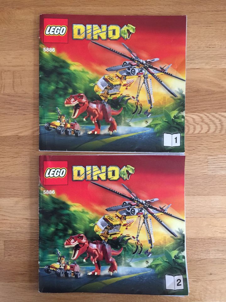 Lego 5886 Dino T-Rex Transport-Helikopter in Schallstadt