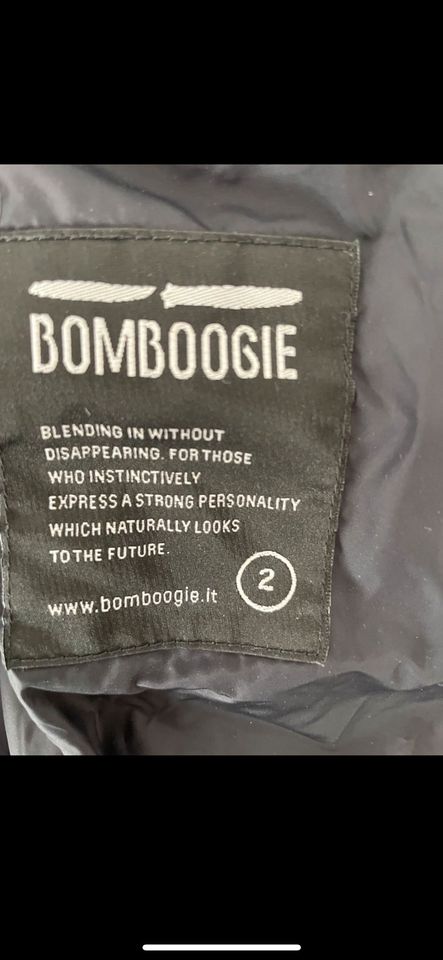 Bomboogie Daunenmantel Fellkragen Pelz Winterjacke in Köln