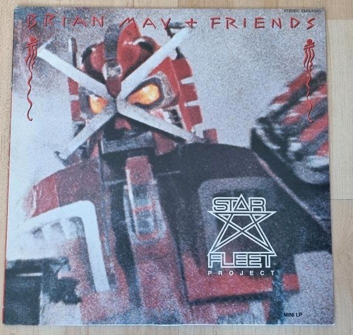 Queen Brian May Star Fleet Project Vinyl LP Japan Issue in Stuttgart