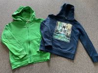 Hoodie und Shirtjacke Gr 134/140 von H&M im Set Niedersachsen - Soltau Vorschau