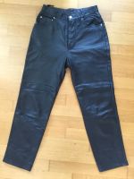 Lammleder Nappa Hose schwarz, Gr. 38 (FR 42) France, Karotte 90er Düsseldorf - Stadtmitte Vorschau