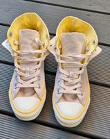 Converse - All Star, Chucks ,  weiss/gelb, gr. 6 Hessen - Wiesbaden Vorschau
