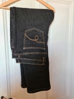 Damen Stretch-Jeans, bonprix, schwarz, Gr 50 Frankfurt am Main - Griesheim Vorschau