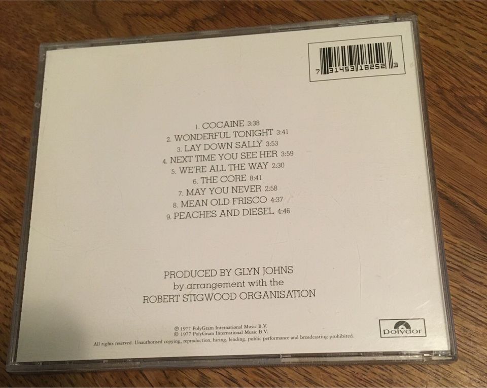 Eric Clapton Slowhand CD in Schwerin
