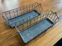 Ikea 2 Hängekörbe Bügel Körbe grau 12 x 33 cm Nordrhein-Westfalen - Leopoldshöhe Vorschau