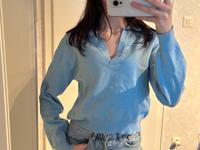 Amisu Damen Pullover V-Ausschnitt blau XS Nordrhein-Westfalen - Löhne Vorschau