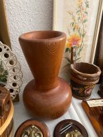 Große Holzvase Vase aus Holz Baden-Württemberg - Karlsruhe Vorschau