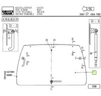 Deutz-Fahr Heckscheibe Agrotron Nordrhein-Westfalen - Grevenbroich Vorschau