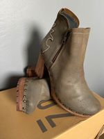 XuZ Clogs Stiefel Stiefeletten leder Holz grün Gr. 40 -neu- Nordrhein-Westfalen - Mönchengladbach Vorschau