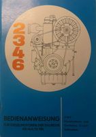 Dieselmotor Schönebeck Bedienanweisung VD14,5/12 SRL 2-6 Zyl, Sachsen - Langenbernsdorf Vorschau