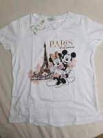 Shirt Gr. 36 38 Disney Mickey Minnie Mouse weiß Sachsen - Annaberg-Buchholz Vorschau