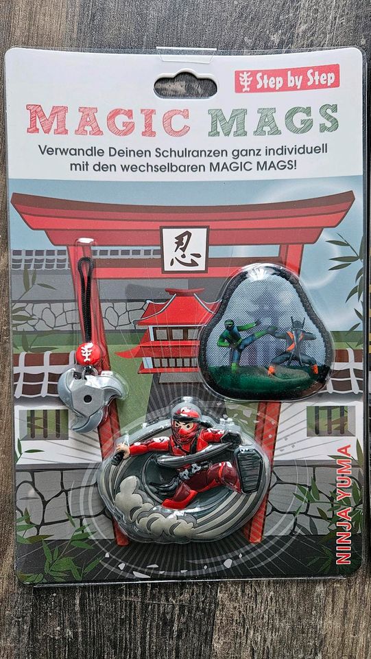 Step by Step Magneten 3er Set Ninja oder Transformer in Merseburg