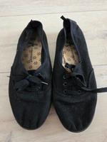 Schwarze Stoffschuhe 39 Schuhe Hessen - Darmstadt Vorschau