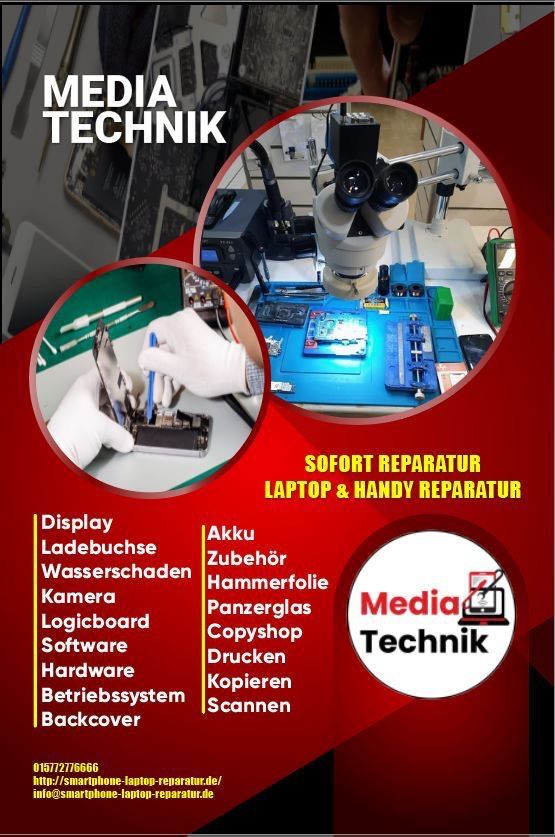 Handy , Laptop und PlayStation Reparatur in Dresden