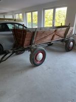 Oldtimer Holz Anhänger Traktor gummiwagen Hessen - Eichenzell Vorschau