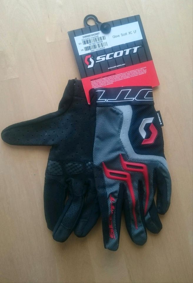 Scott Gloves XC schwarz Neu Langfinger Radhandschuhe MTB Enduro M in Chemnitz