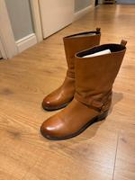 Hugo Boss - Orange • Stiefel-Stiefeletten • 37 • Leder • braun Berlin - Reinickendorf Vorschau