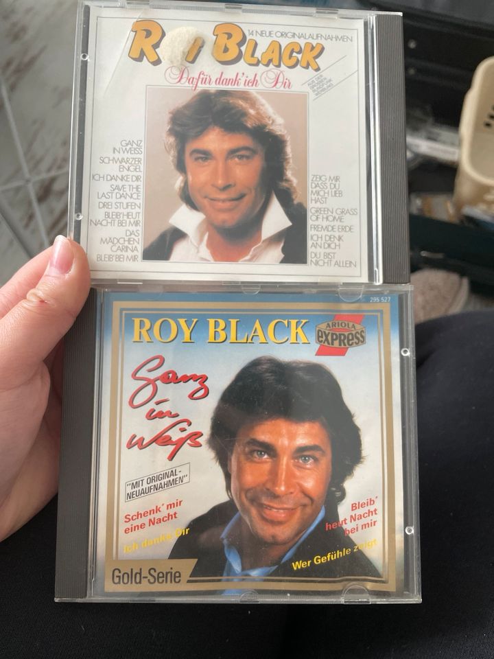 Roy Black 2 CDs ganz in weiß / dafür dank ich dir in Salzgitter