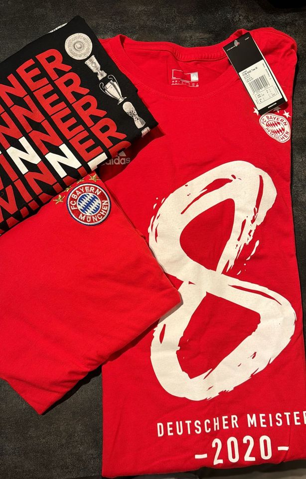 FC Bayern München T-Shirt Kollektion Gr. L in Köln